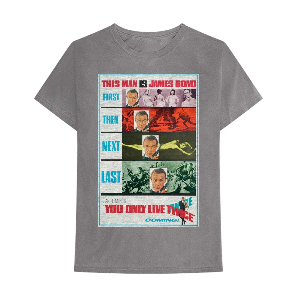 James Bond - You Only Live Twice Tshirt Homme - Gris